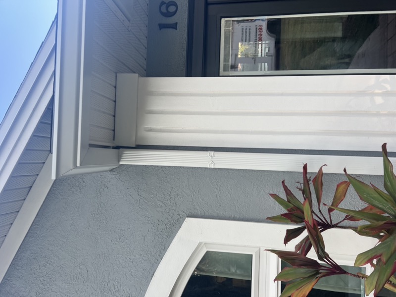Vinyl gutter install Lakeland FL